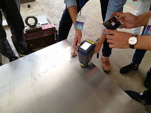 汽車製造企（qǐ）業手持式光譜分（fèn）析儀（yí）應用案（àn）例