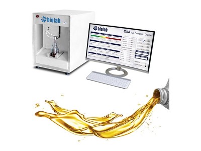 biolab Oracle 機油壽命和顆粒計數器，動（dòng）力粘度（dù）和運動粘度水活（huó）度