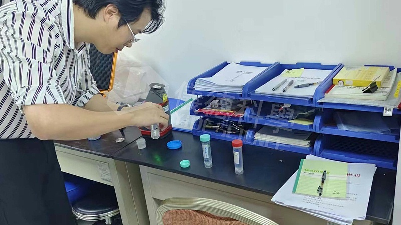 手持式光譜儀檢測液（yè）體是否金屬超標【成功案例（lì）】1