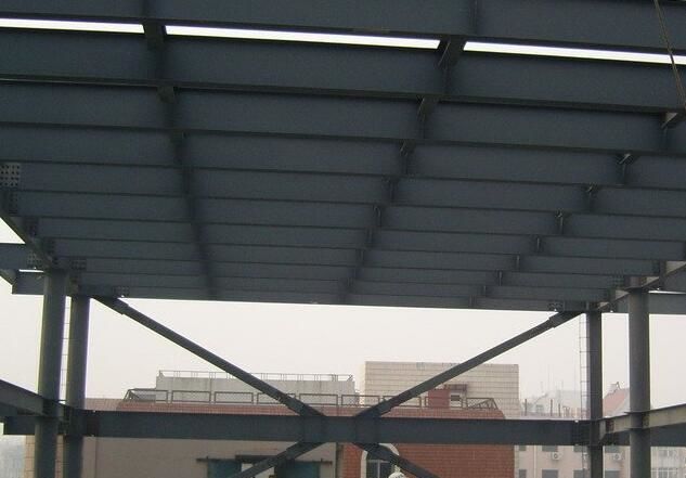 襄陽鋼結構安裝現場